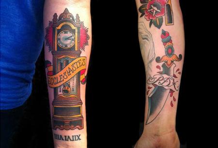 Tattoos - Clock and Dagger - 75171